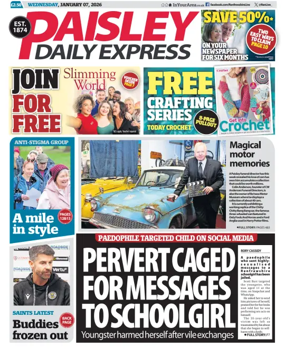 Cover of Paisley Daily Express