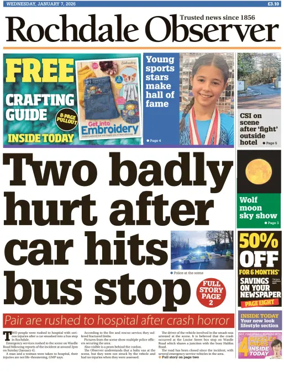 Cover of Rochdale Observer