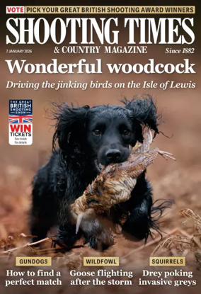 Cover of Shooting Times & Country Magazine