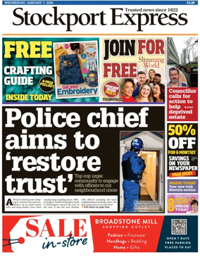 Cover of Stockport Express