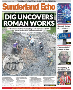 Cover of Sunderland Echo