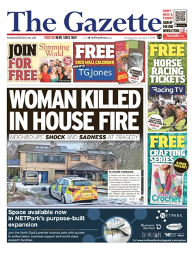 Cover of Teesside Evening Gazette