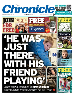 Cover of The Chronicle (South Tyneside and Durham)