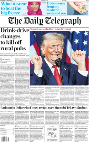 Cover of The Daily Telegraph