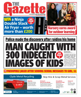 Cover of The Gazette (Scotland)