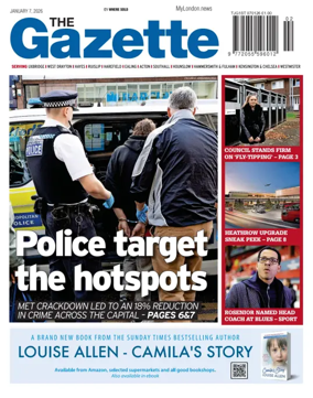 Cover of Uxbridge Gazette