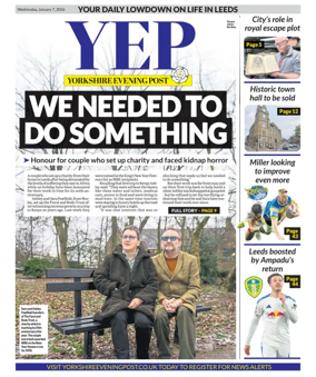 Cover of Yorkshire Evening Post