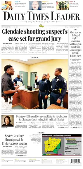 Cover of Daily Times Leader