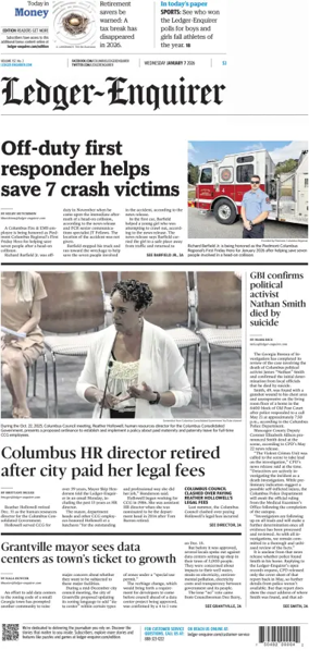 Cover of Ledger-Enquirer