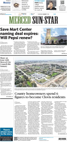 Cover of Merced Sun-Star