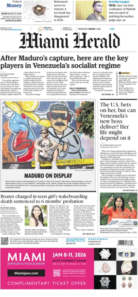 Cover of Miami Herald