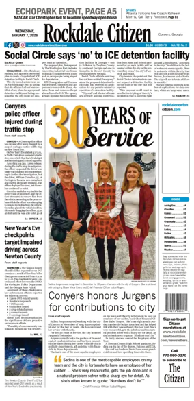 Cover of Rockdale Citiizen