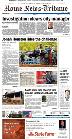 Cover of Rome News-Tribune