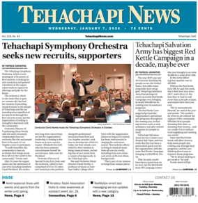 Cover of Tehachapi News