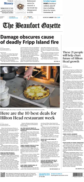 Cover of The Beaufort Gazette