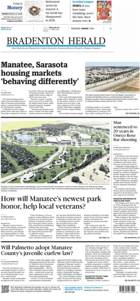 Cover of The Bradenton Herald