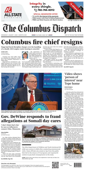 Cover of The Columbus Dispatch