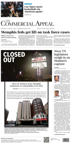 Cover of The Commercial Appeal