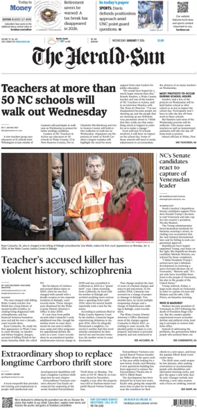 Cover of The Herald Sun