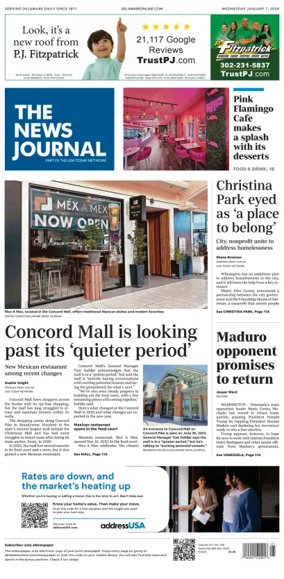 Cover of The News Journal
