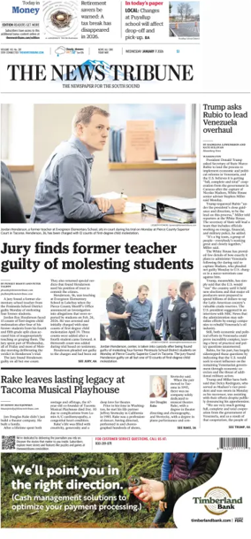Cover of The News Tribune