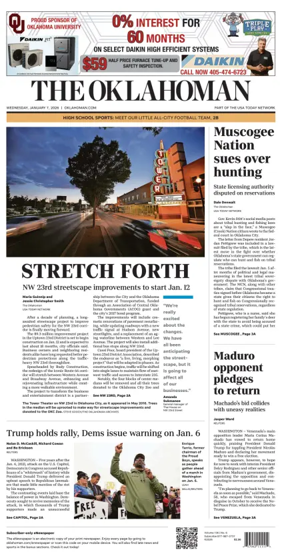Cover of The Oklahoman