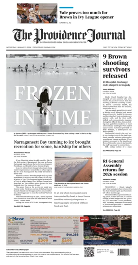 Cover of The Providence Journal