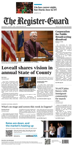 Cover of The Register-Guard