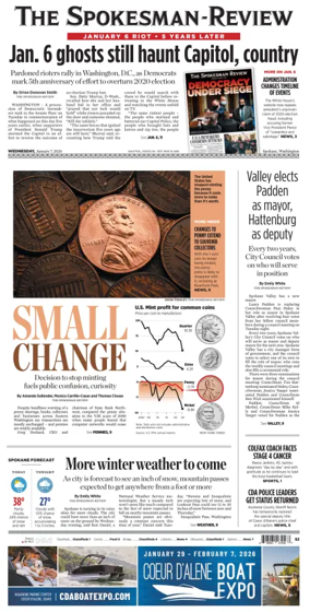 Cover of The Spokesman-Review (Spokane)