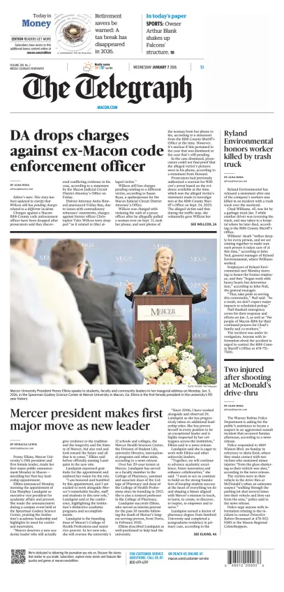 Cover of The Telegraph (Macon)