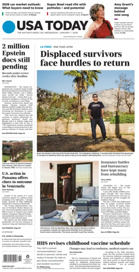 Cover of USA TODAY US Edition