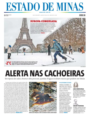 Cover of Estado de Minas (Brazil)