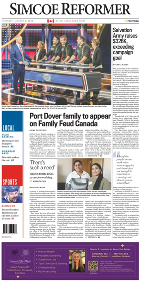 Cover of Simcoe Reformer
