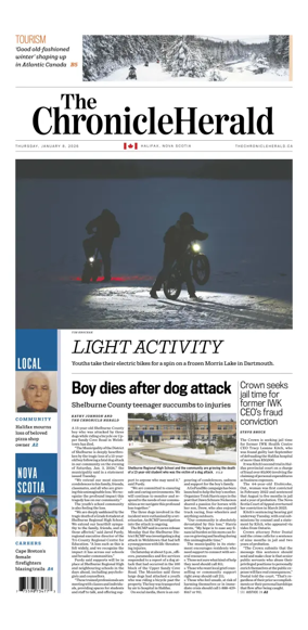 Cover of The Chronicle Herald (Metro)