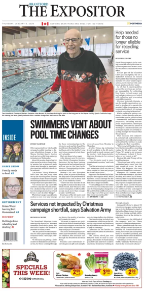 Cover of The Expositor (Brantford)