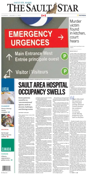 Cover of The Sault Star