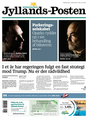 Cover of Jyllands-Posten