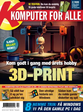 Cover of Komputer For Alle (Denmark)