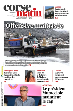 Cover of Corse Matin