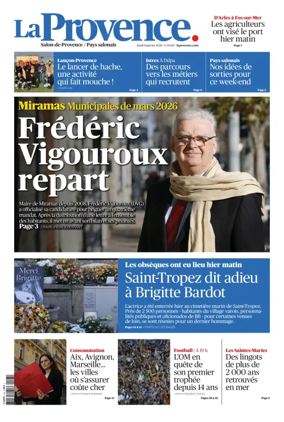 Cover of La Provence Salon-de-Provence / Pays salonais