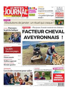 Cover of Le Petit Journal - L'hebdo local de l'Aveyron