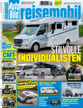 Cover of Auto BILD Reisemobil