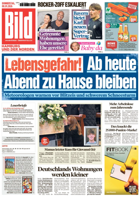 Cover of BILD Hamburg