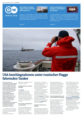 Cover of Deutsche Welle (German edition)