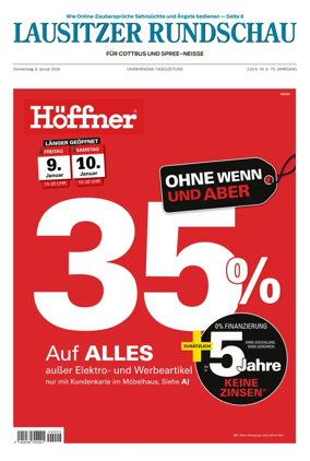 Cover of Lausitzer Rundschau