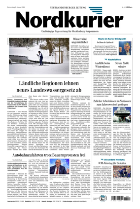 Cover of Neubrandenburger Zeitung