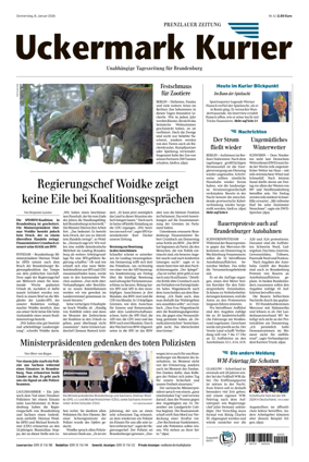 Cover of Prenzlauer Zeitung