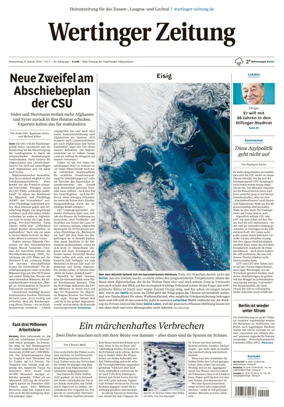 Cover of Wertinger Zeitung