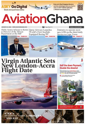 Cover of Aviation Ghana