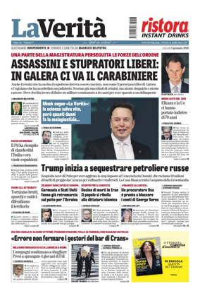 Cover of La Verita (Italia)